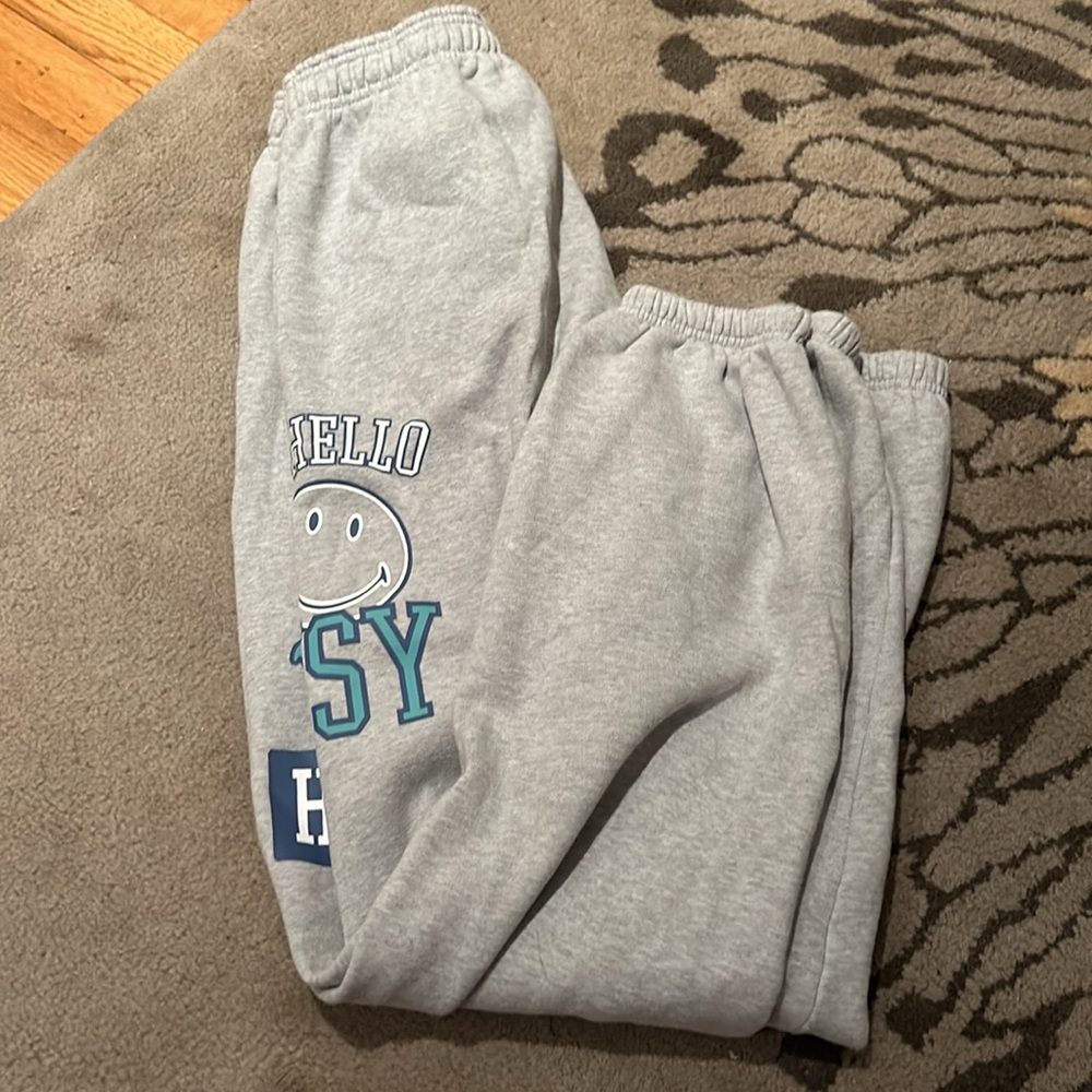 Pacsun Grey Sweats+designs